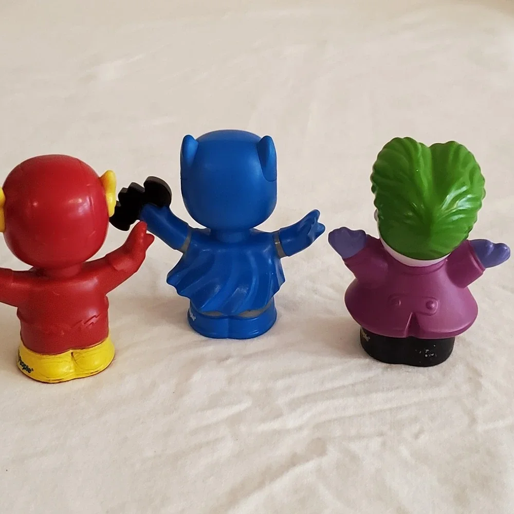 Fisher‎ Price Little People DC Super Friends Heroes Superheroes Lot Of 3